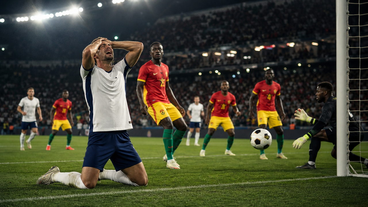 England vs Ghana 0-0 match report cover