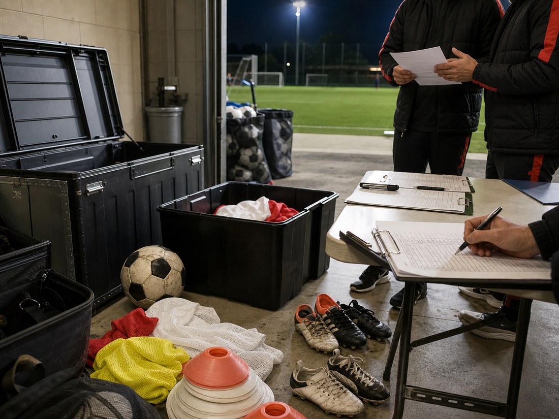 England equipment inventory after a theft scare