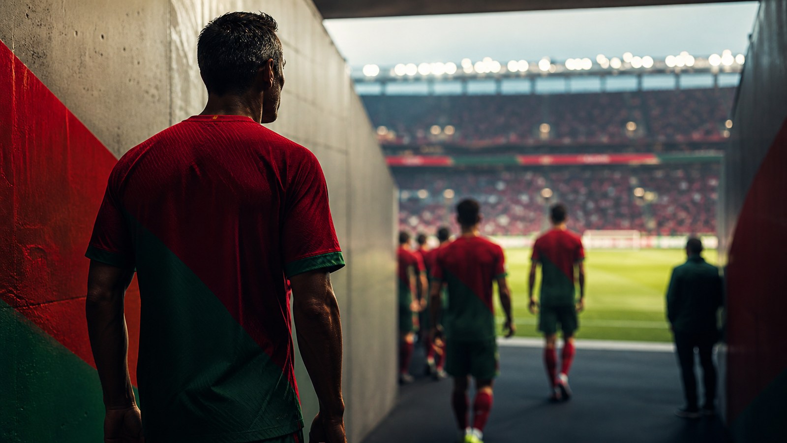 Portugal pre-match pressure and redemption visual
